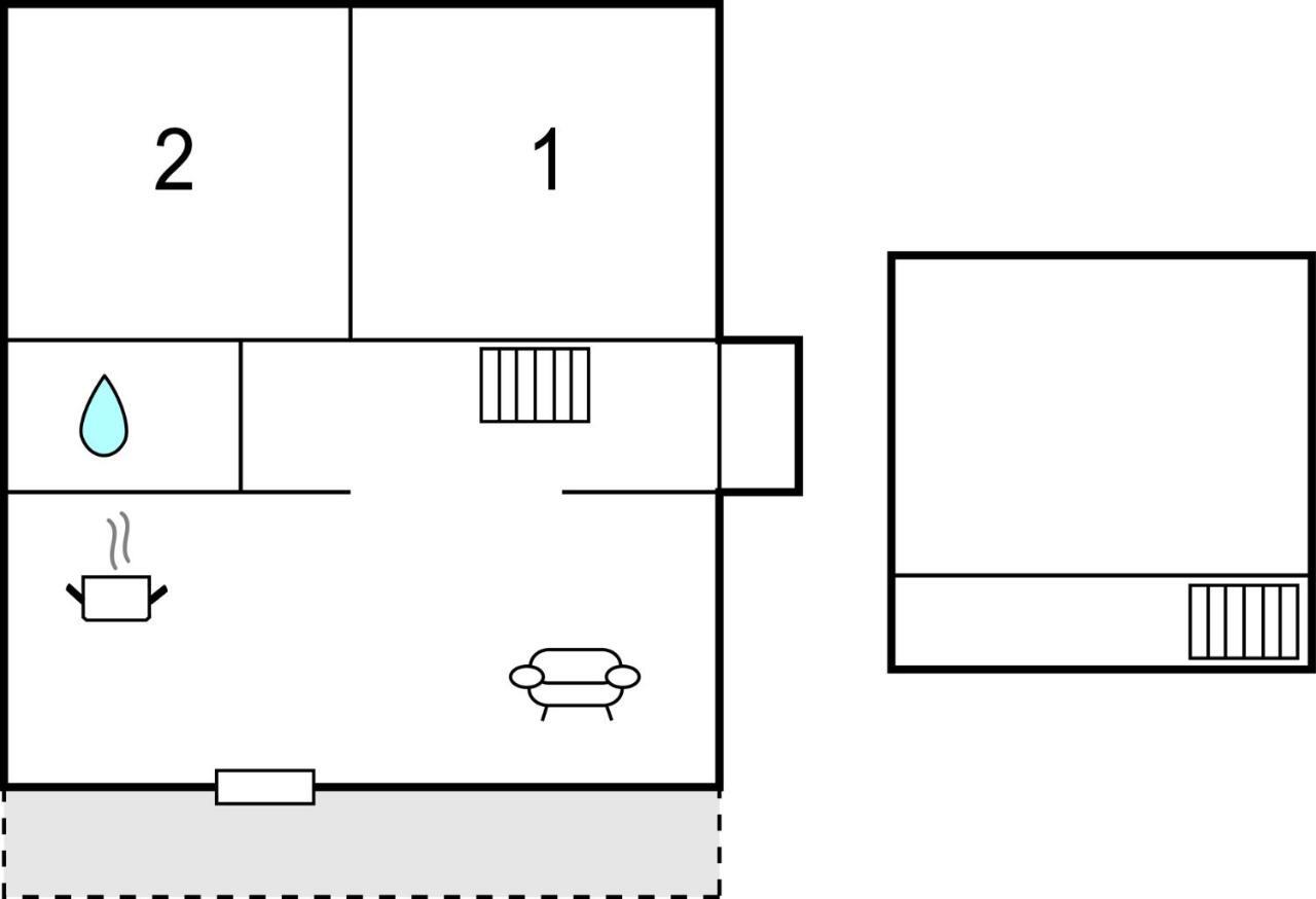 Amazing Home In Vallavik With House Sea View Vangsbygd Luaran gambar